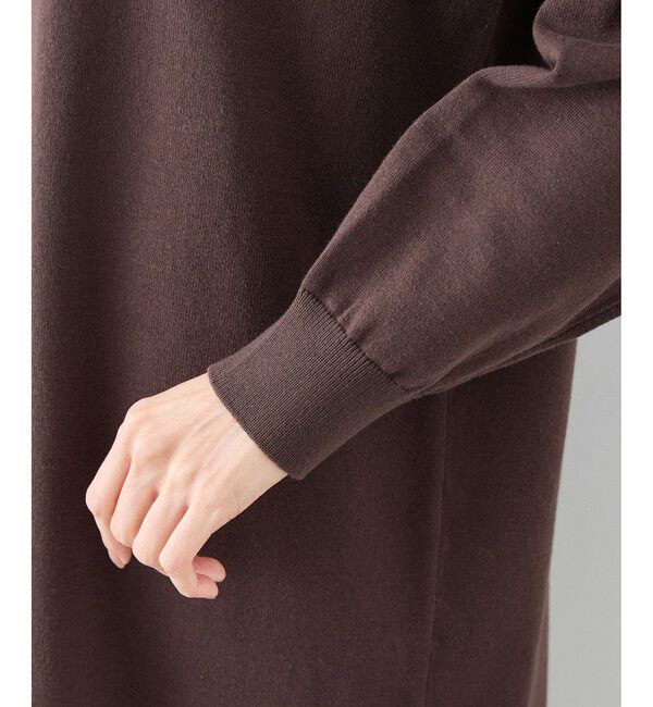 Rope&rsquo;Picnic「配色スキッパーニットワンピース」|ワンピース|