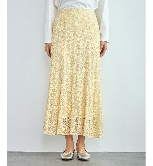 Rope&rsquo;Picnic「レースマーメイドスカート」|スカート|
