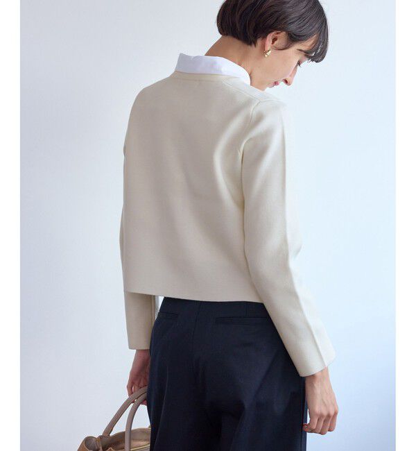 Rope&rsquo;Picnic「ミラノリブ金ボタンニットカーディガン」|カーディガン|