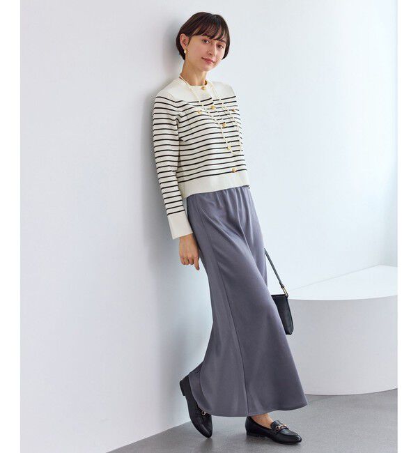 Rope&rsquo;Picnic「ミラノリブ金ボタンニットカーディガン」|カーディガン|