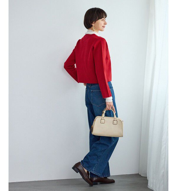 Rope&rsquo;Picnic「ミラノリブ金ボタンニットカーディガン」|カーディガン|