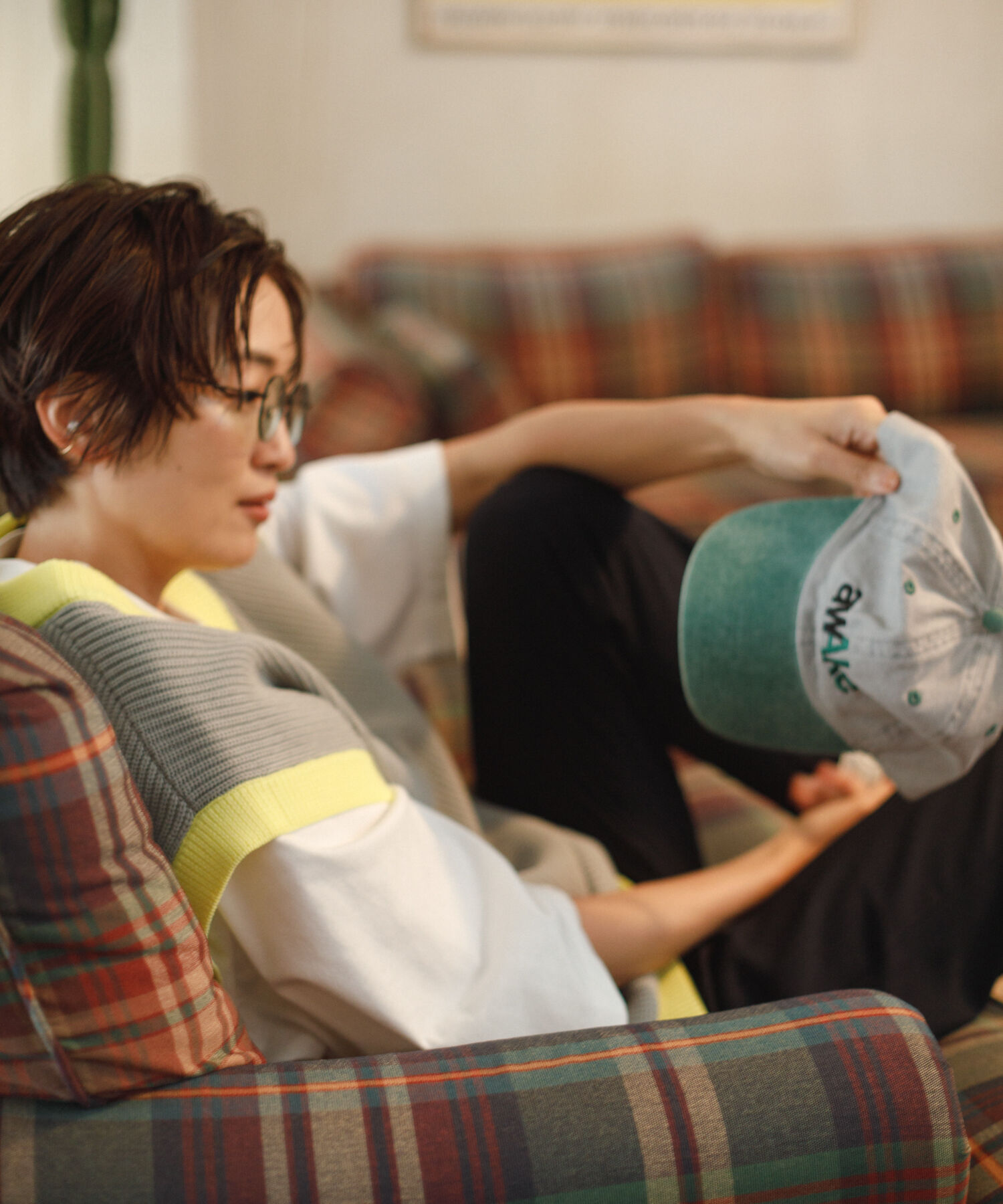 ADAM ET ROPE'「WEB限定《AWAKE&times;ADAM ET ROPE'》CAP&SUNGLASS」|ハット|