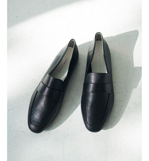 ADAM ET ROPE'「【新色追加】晴雨兼用サスティナブルレインローファー」|その他|クロメイン