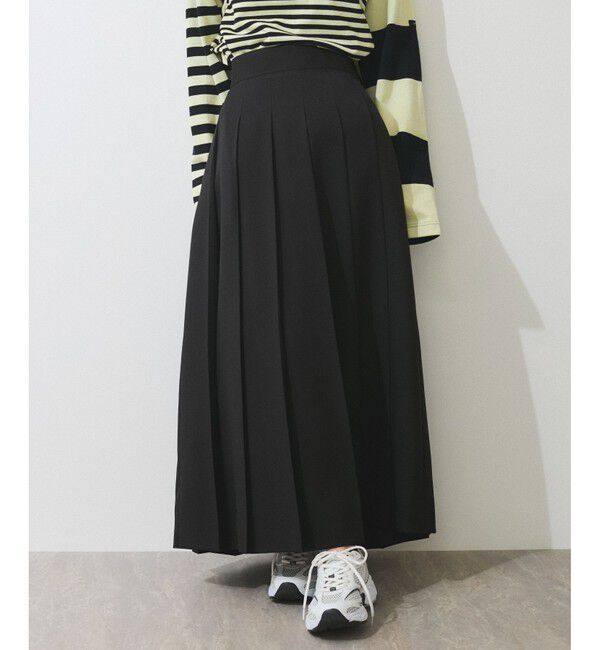 ADAM ET ROPE'「【WEB限定】2WAYプリーツワンピース」|ワンピース|