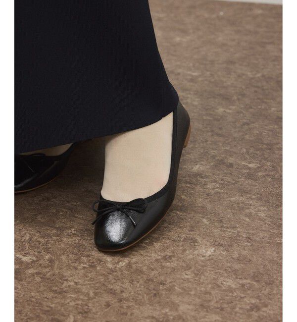 ADAM ET ROPE'「メタリックバレエシューズ」|バレエシューズ|