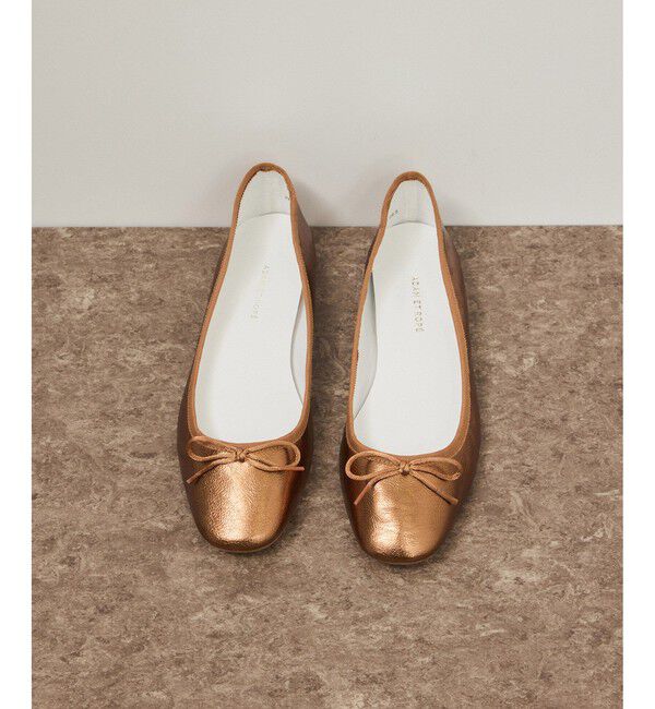 ADAM ET ROPE'「メタリックバレエシューズ」|バレエシューズ|メタリック(96)