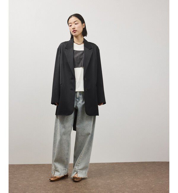 ADAM ET ROPE'「メタリックバレエシューズ」|バレエシューズ|