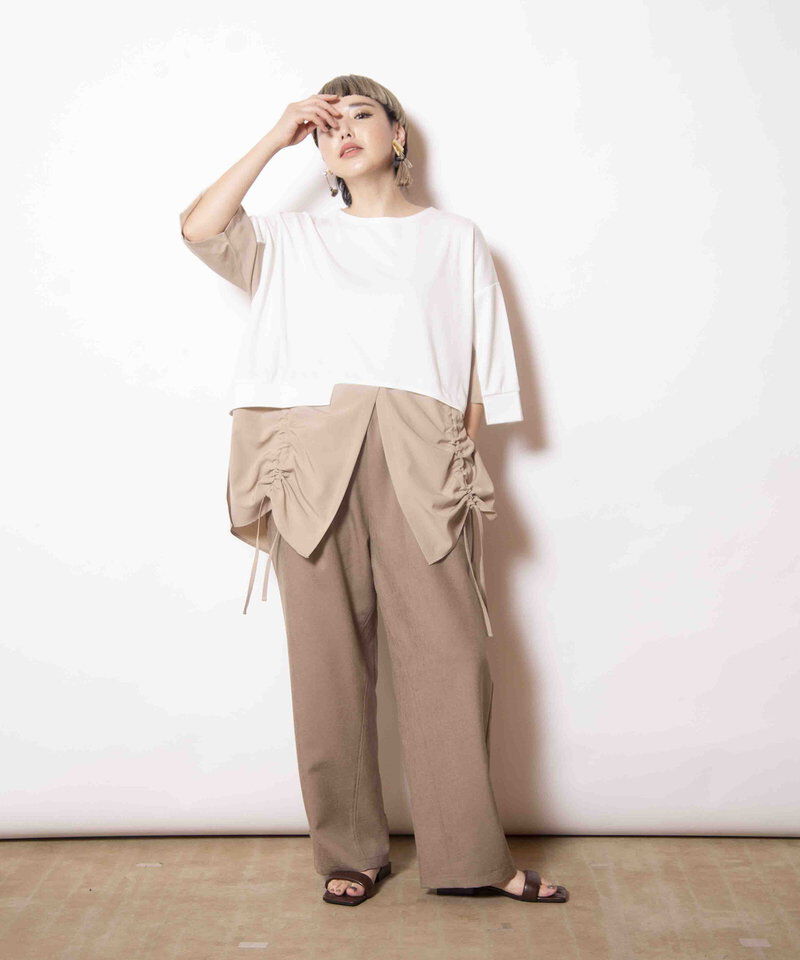  「ボタンアレンジパンツ」|その他|