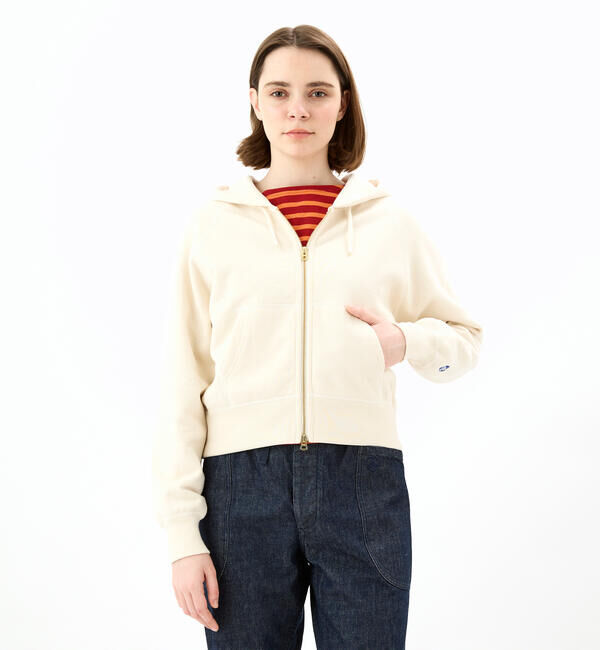 ORCIVAL「ORCIVAL | 〈別注〉コットン裏毛 フルジップパーカー WOMEN」|スウェット・ジャージ|