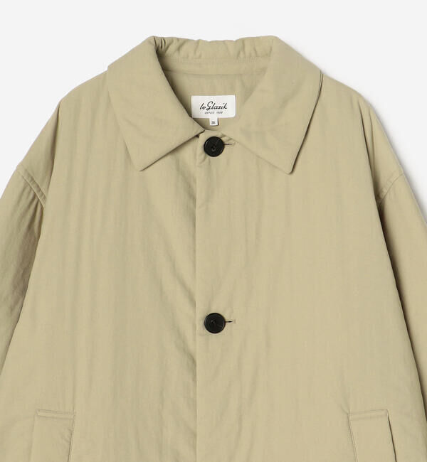 LE GLAZIK「LE GLAZIK | ナイロンツイル ショートコート WOMEN」|ダウン|