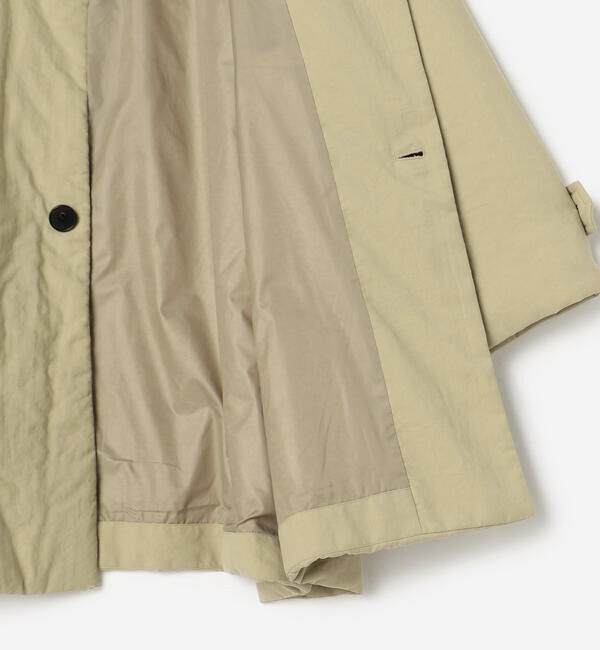 LE GLAZIK「LE GLAZIK | ナイロンツイル ショートコート WOMEN」|ダウン|