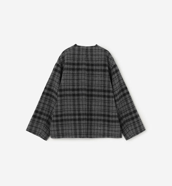 LE GLAZIK「LE GLAZIK | ウールリバー ジャケット WOMEN」|テーラードジャケット|