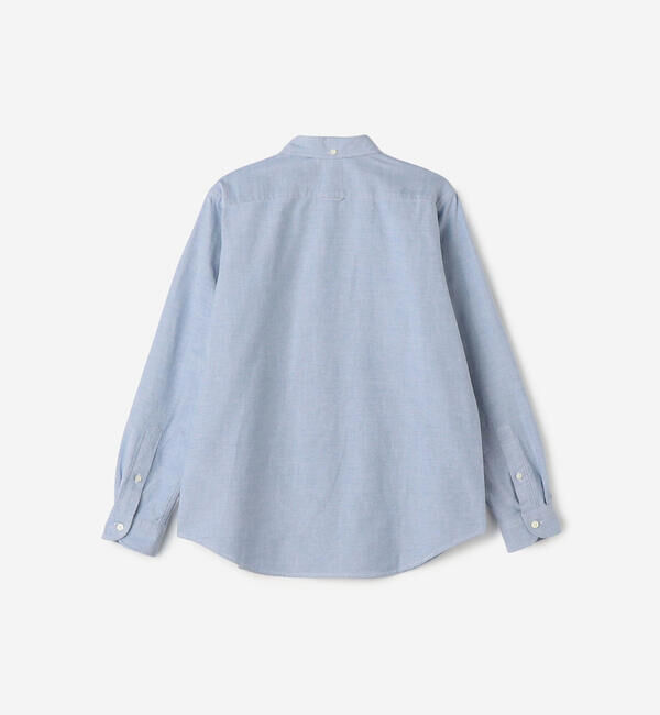 GYMPHLEX「Gymphlex | 長袖ボタンダウンシャツ SOLID WOMEN」|シャツ・ブラウス|