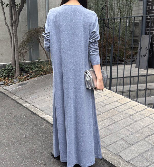  「ネップ調カットワンピース」|ワンピース|