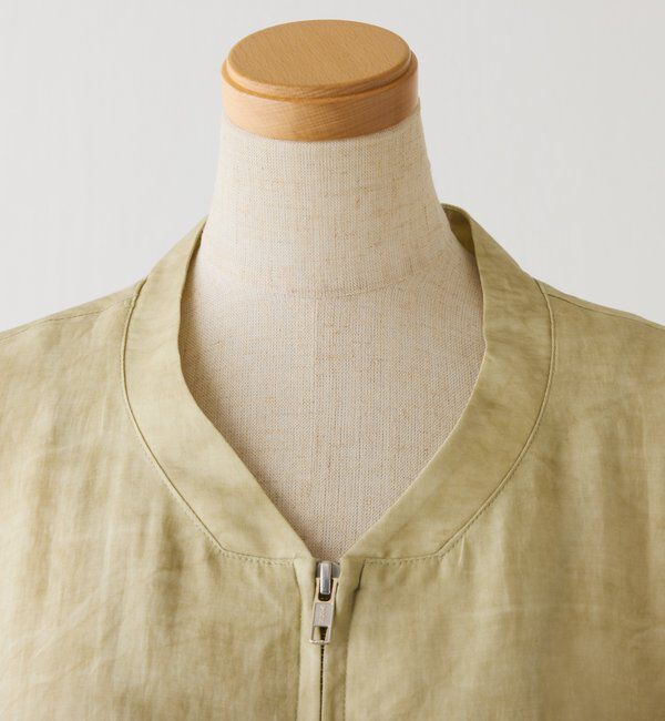  「バックロングZIPブルゾン」|ベスト・ジレ|