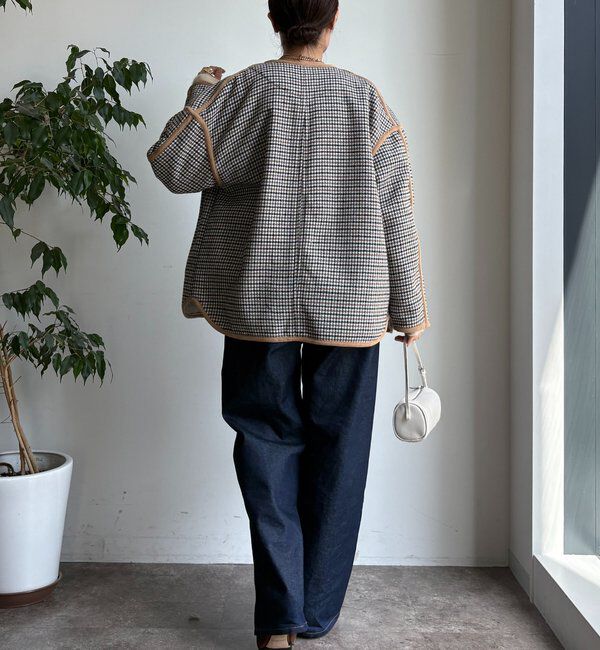  「【インフルエンサー SAKURA企画】チェックハーフコート」|その他|