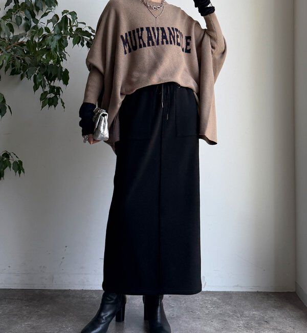  「ボンバーヒートIラインスカート」|スカート|