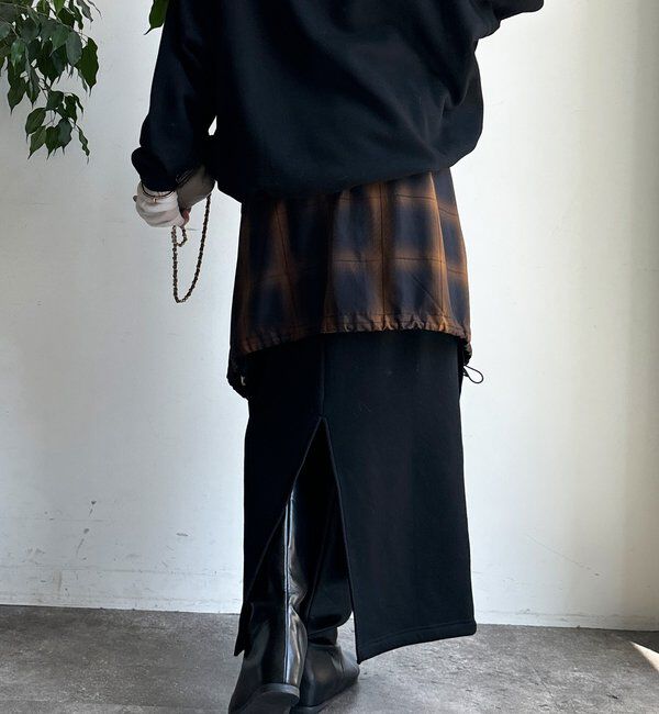  「ボンバーヒートIラインスカート」|スカート|