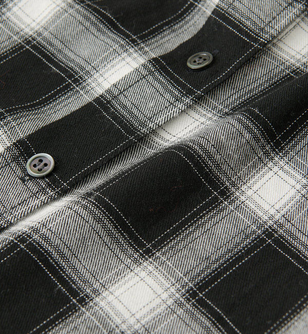  「ウォッシュドチェックワイドシャツ」|シャツ・ブラウス|