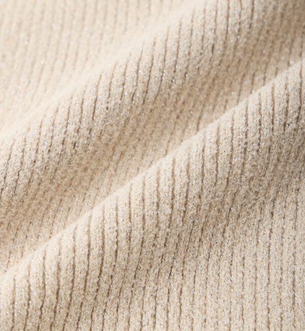  「予約【セットアップ対象】ラメモールニットタイトスカート」|スカート|