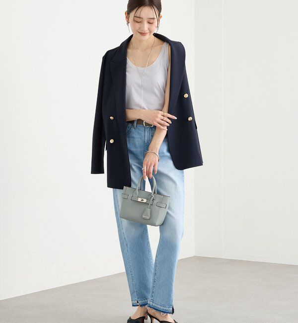  「予約【オンオフ使える】ドライギャバピークドラペルジャケット」|テーラードジャケット|