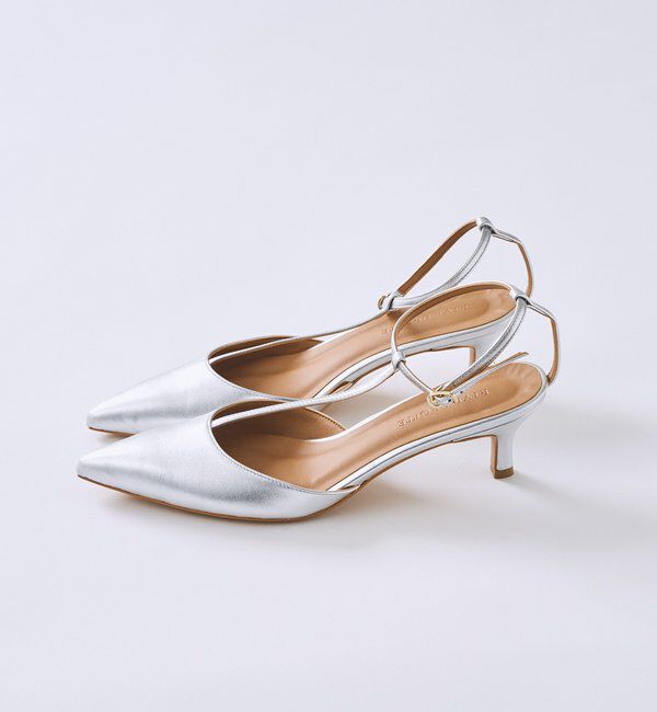  「予約【上品な華やかさ】シルバーストラップミュール」|その他|