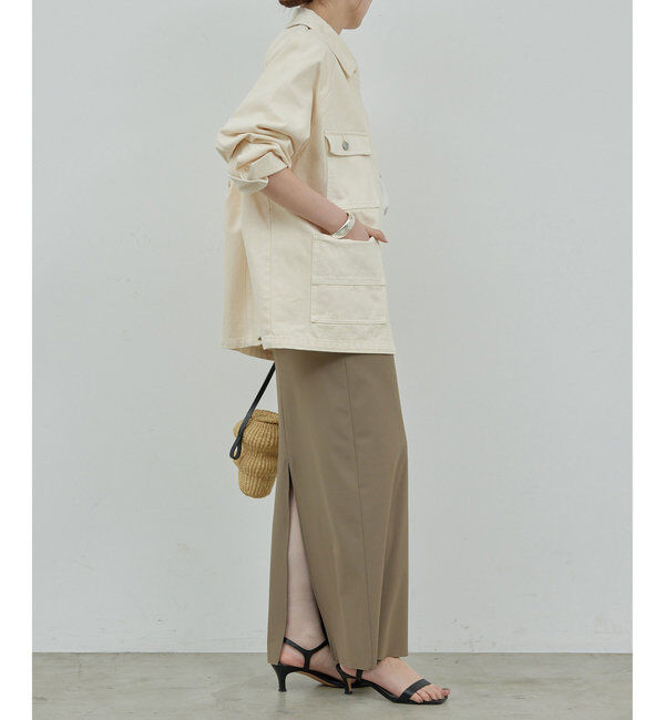  「【新色登場！】【3サイズ展開】ストレッチマキシタイトスカート2」|スカート|