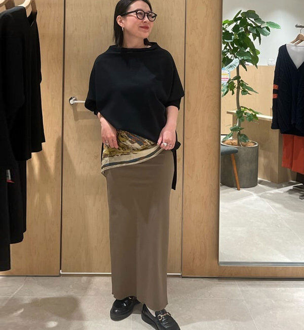  「【新色登場！】【3サイズ展開】ストレッチマキシタイトスカート2」|スカート|