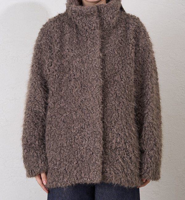 mystic 25AWフェイクファーコート サイズ2 新品タグ付き 2026年最新】mystic レディース 毛皮・ファーコートの人気アイテム