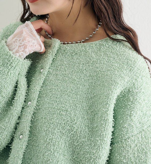  「26SSミニフリンジカーディガン」|カーディガン|