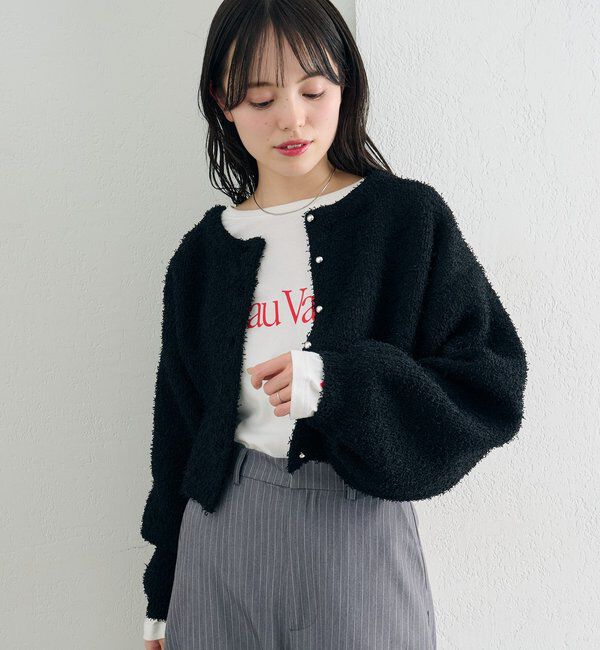  「26SSミニフリンジカーディガン」|カーディガン|