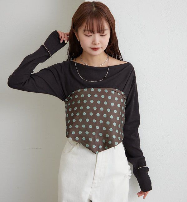  「三角ドットスカーフ」|バンダナ・スカーフ|