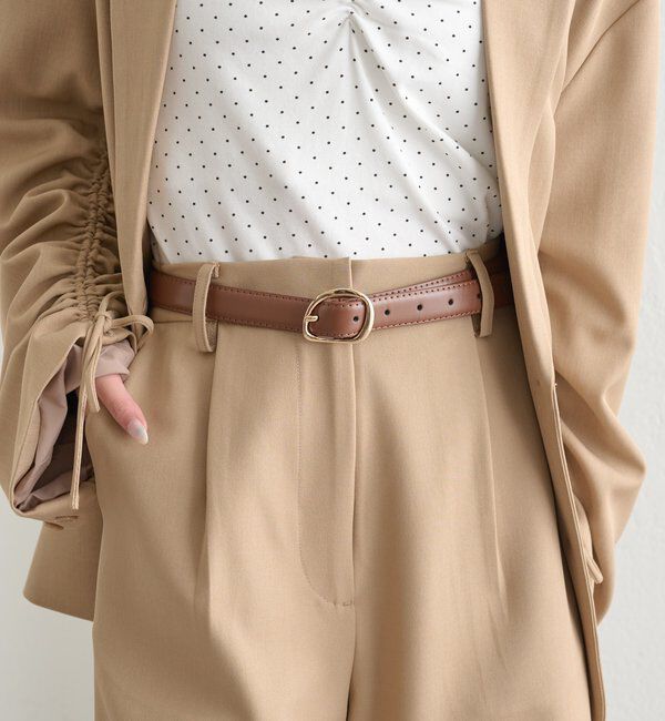  「カーブバックルベルト」|ベルト|