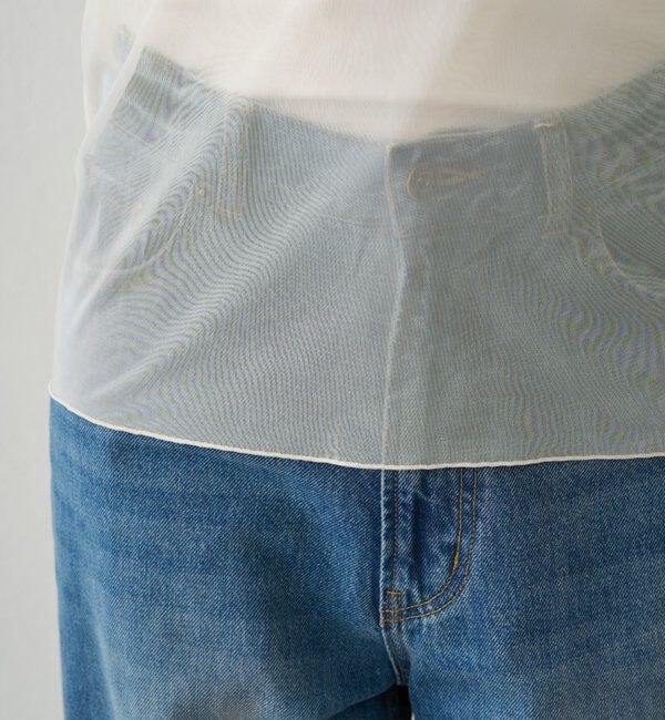  「シアーチュールハイネックプルオーバー」|Tシャツ・カットソー|