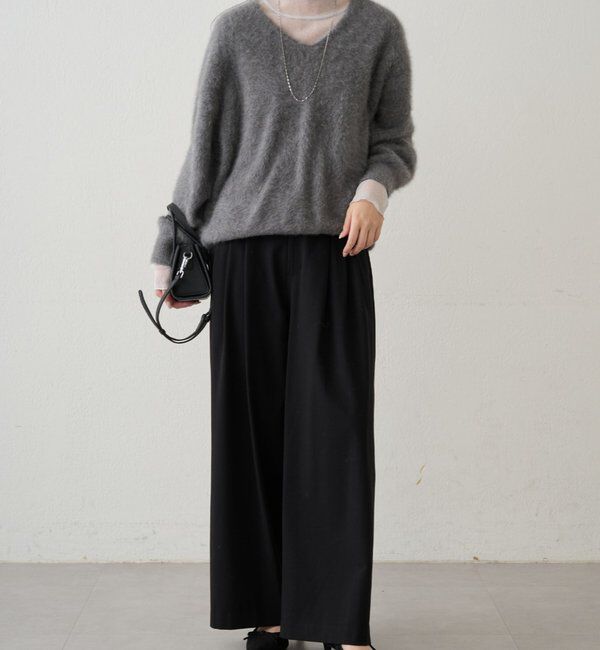  「シアーチュールハイネックプルオーバー」|Tシャツ・カットソー|