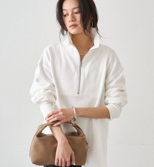  「ハーフZIPプルオーバー」|Tシャツ・カットソー|