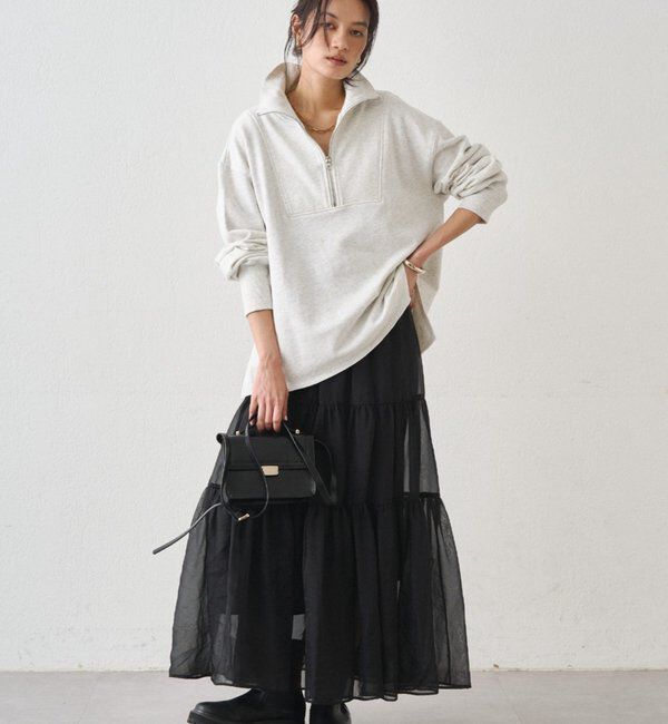  「ハーフZIPプルオーバー」|Tシャツ・カットソー|