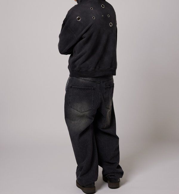  「EYELET ZIP HOODIE」|パーカー|