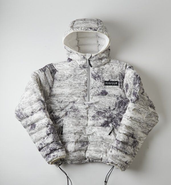  「【Sourcream】Puffer anorak jacket」|ブルゾン・スタジャン|ホワイト