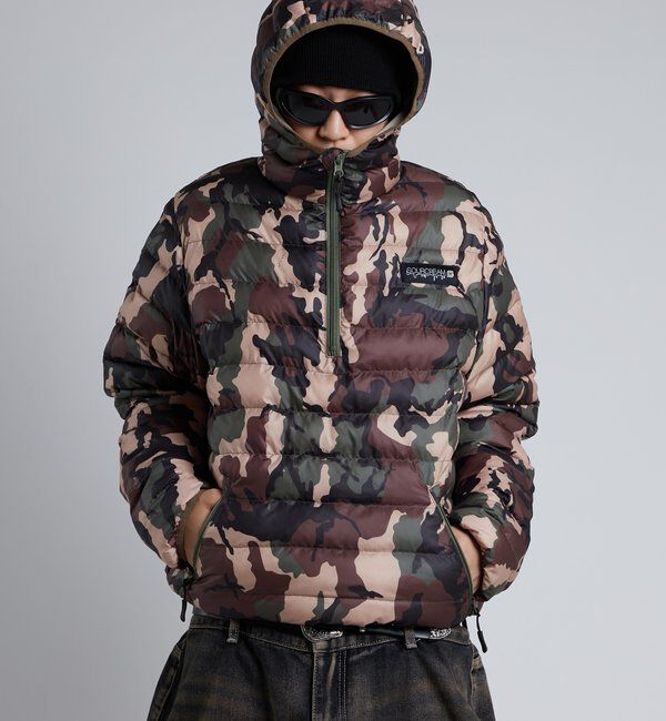  「【Sourcream】Puffer anorak jacket」|ブルゾン・スタジャン|