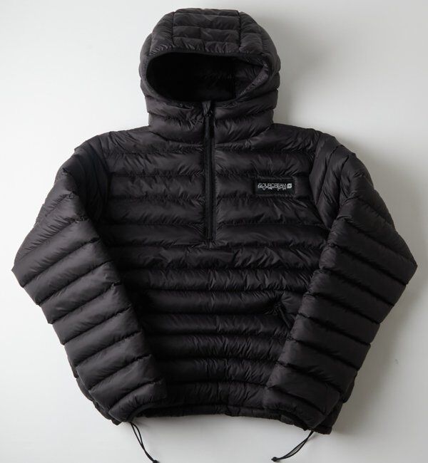  「【Sourcream】Puffer anorak jacket」|ブルゾン・スタジャン|ブラック