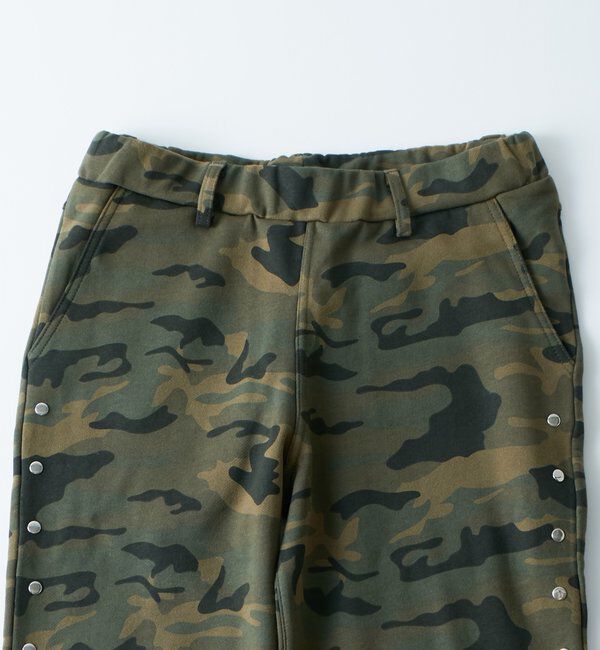  「STUDDED SWEAT MIDI FLARE PANTS」|チノ|