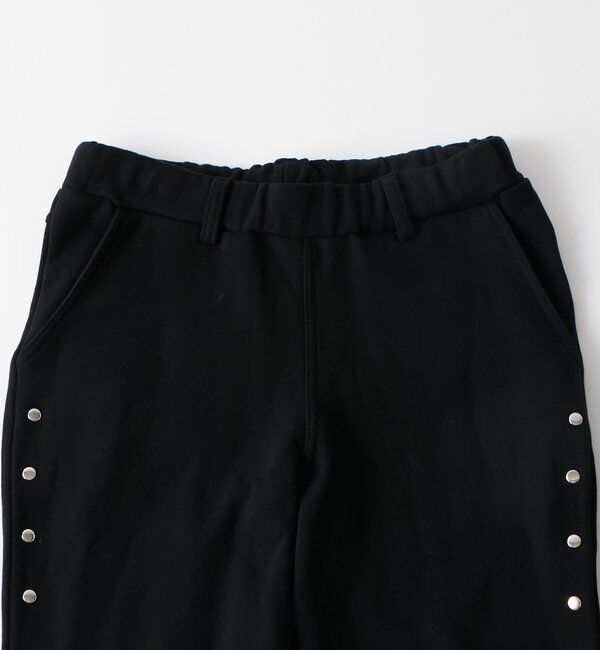  「STUDDED SWEAT MIDI FLARE PANTS」|チノ|