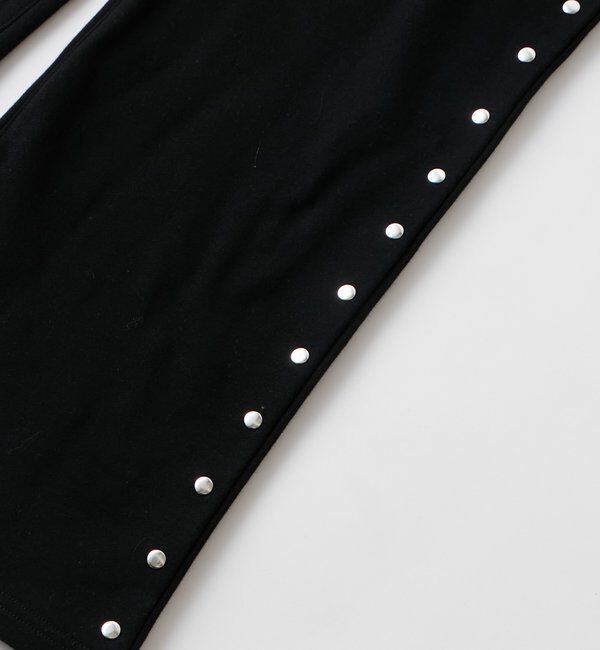  「STUDDED SWEAT MIDI FLARE PANTS」|チノ|