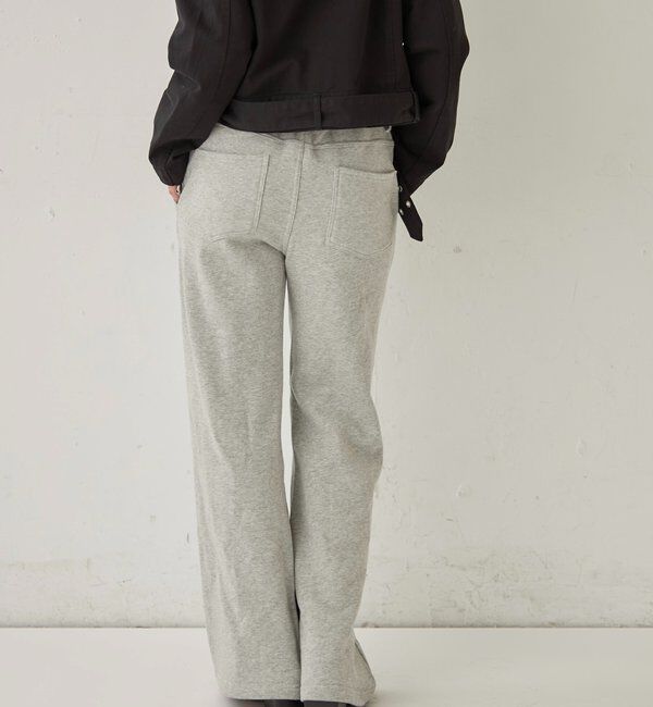  「STUDDED SWEAT MIDI FLARE PANTS」|チノ|