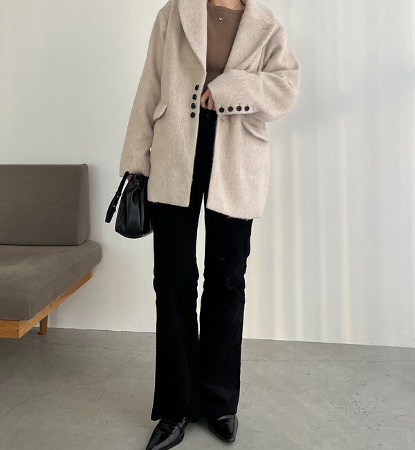  「【サイズ展開あり】シャギーウールコート」|その他|