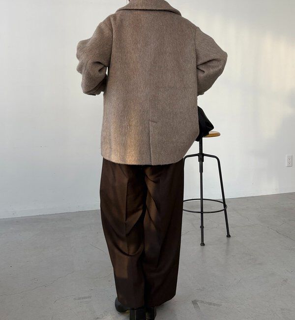  「【サイズ展開あり】シャギーウールコート」|その他|