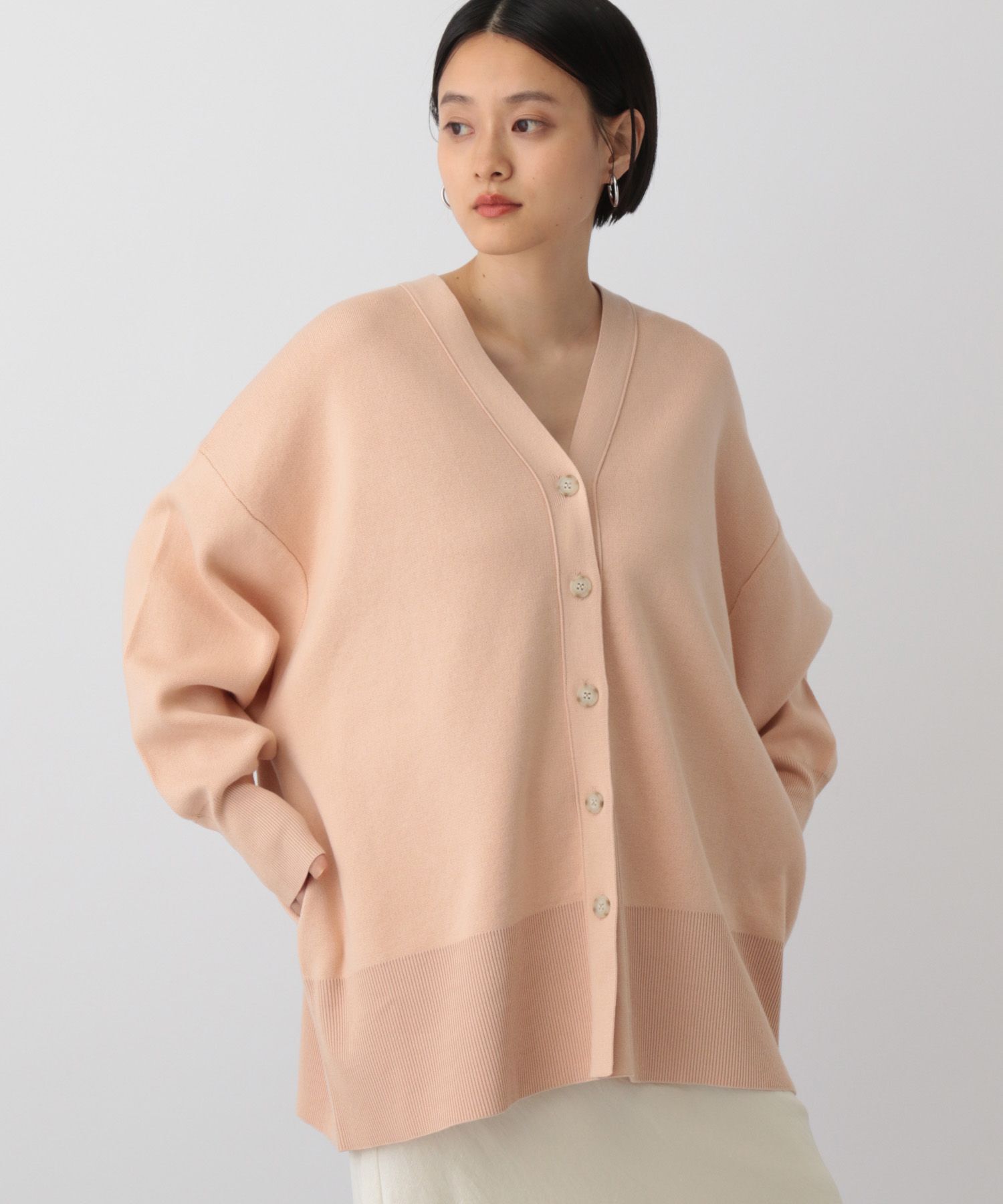 A part by 「スポンジニットBIGカーディガン」|ニット・セーター|