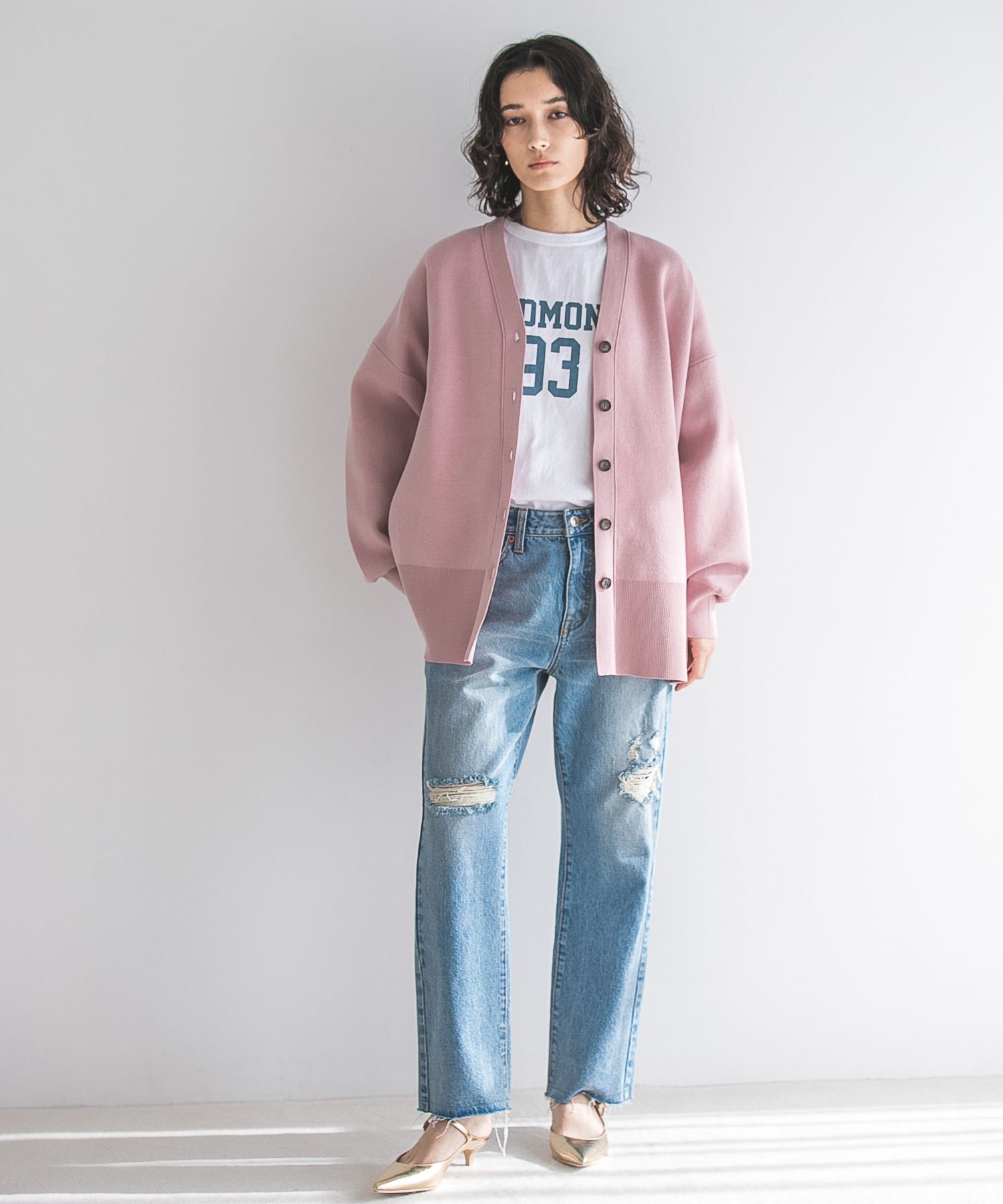 A part by 「スポンジニットBIGカーディガン」|ニット・セーター|