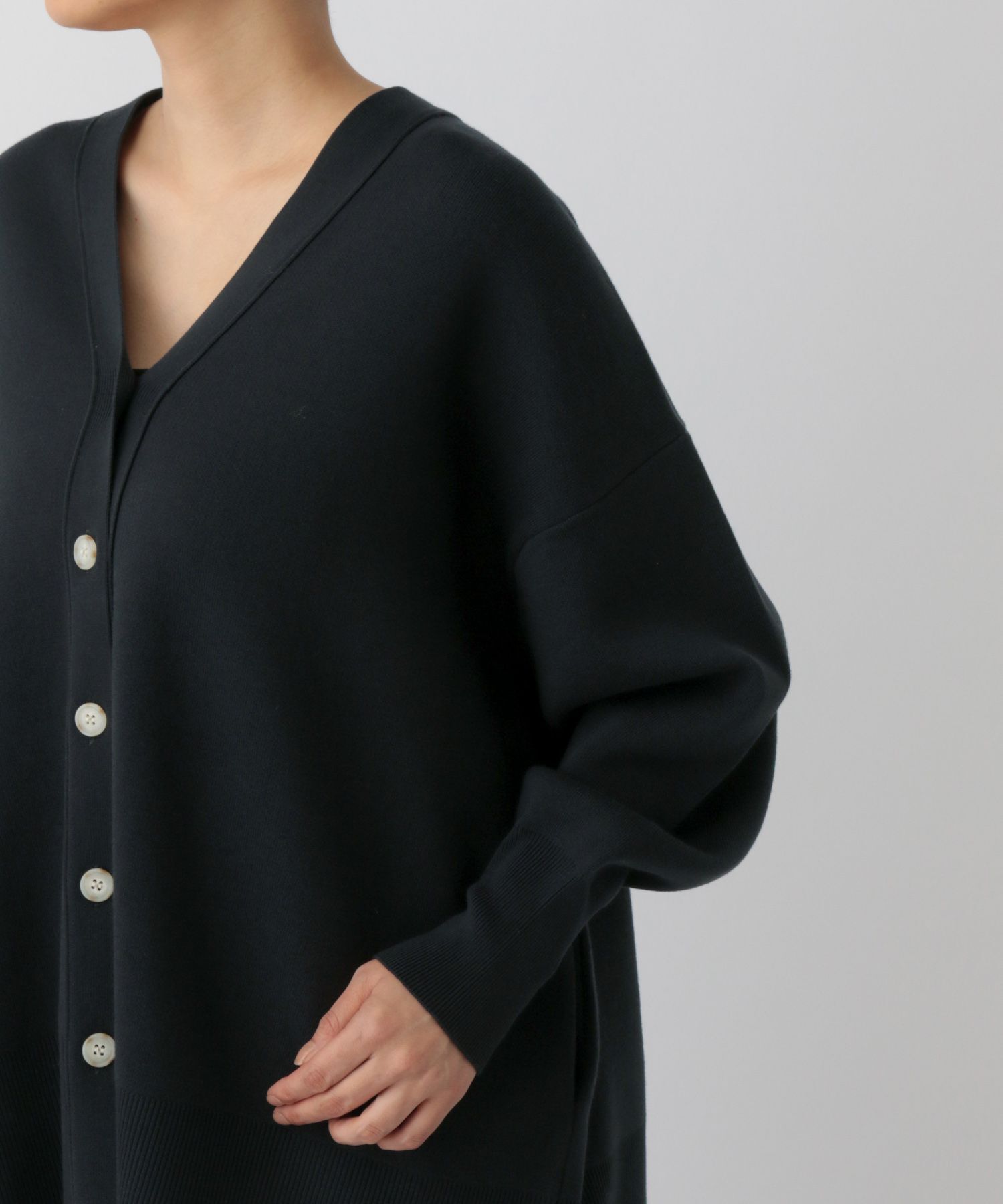 A part by 「スポンジニットBIGカーディガン」|ニット・セーター|